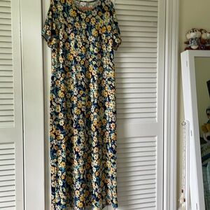 LuLaRoe Maxi Dress, 2X